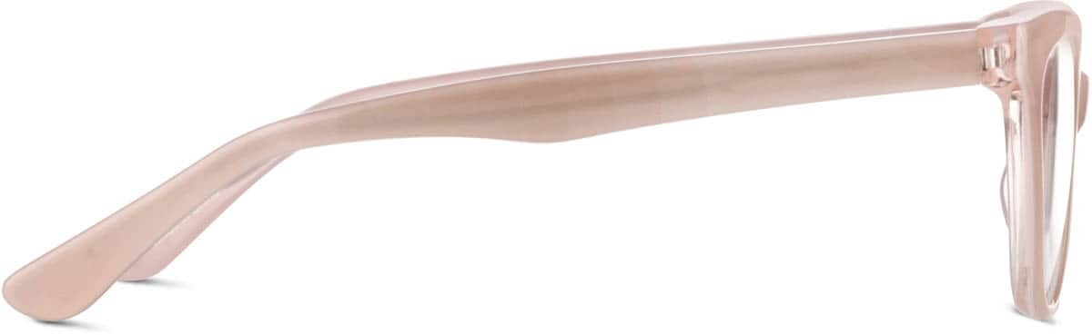 Side view of Kids’ Oval Glasses 4431833 in Cream