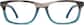 Front view of Kids’ Rectangle Glasses 4431916 in Gray/Blue thumbnail
