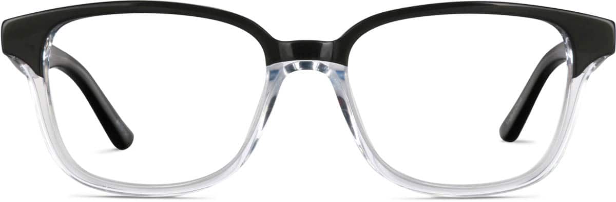 Black Kids' Square Glasses #4432121 | Zenni Optical