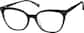 Angle view of RSVP Glasses 4432421 in Black thumbnail