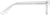 Side view of Rectangle Glasses 4432723 in Clear thumbnail