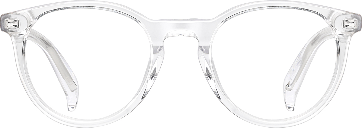 Clear Kids’ Round Glasses #4433023