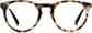 Front view of Kids’ Round Glasses 4433025 in Tortoiseshell thumbnail