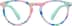 Kids’ Round Glasses 4433029 in Day-Glo