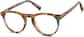 Angle view of Kids’ Round Glasses 4433049 in Pattern thumbnail