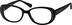 Round Glasses 443321 in Black