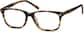 Angle view of Kids’ Rectangle Glasses 4433425 in Tortoiseshell thumbnail