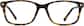 Front view of Kids’ Rectangle Glasses 4433425 in Tortoiseshell thumbnail