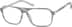 Square Glasses 4433512 in Gray