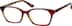 Rectangle Glasses 4433718 in Merlot