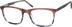 Rectangle Glasses 4434015 in Redwood