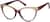 Angle view of Cat-Eye Glasses 4434114 in Gold Ombre thumbnail