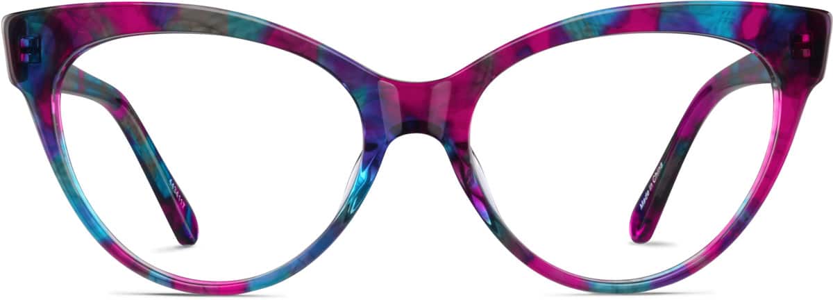 Pattern Cat-Eye Glasses #4434139 | Zenni Optical Canada