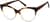 Angle view of Cat-Eye Glasses 4434125 in Tortoiseshell thumbnail