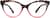 Front view of Cat-Eye Glasses 4434139 in Pattern thumbnail