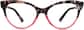 Front view of Cat-Eye Glasses 4434139 in Pattern thumbnail