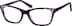 Rectangle Glasses 4434617 in Eggplant