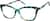 Angle view of Cat-eye Glasses 4434924 in Jade thumbnail