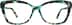 Cat-eye Glasses 4434924 in Jade