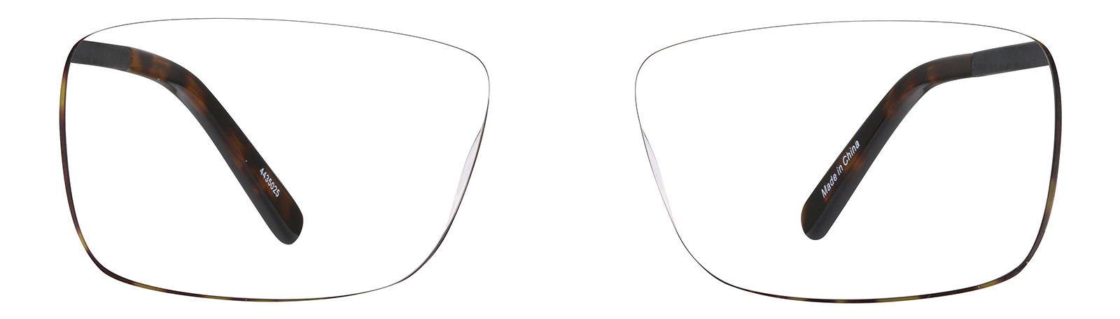 Tortoiseshell Rectangle Glasses #4435025 | Zenni Optical