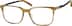 Square Glasses 4435215 in Caramel