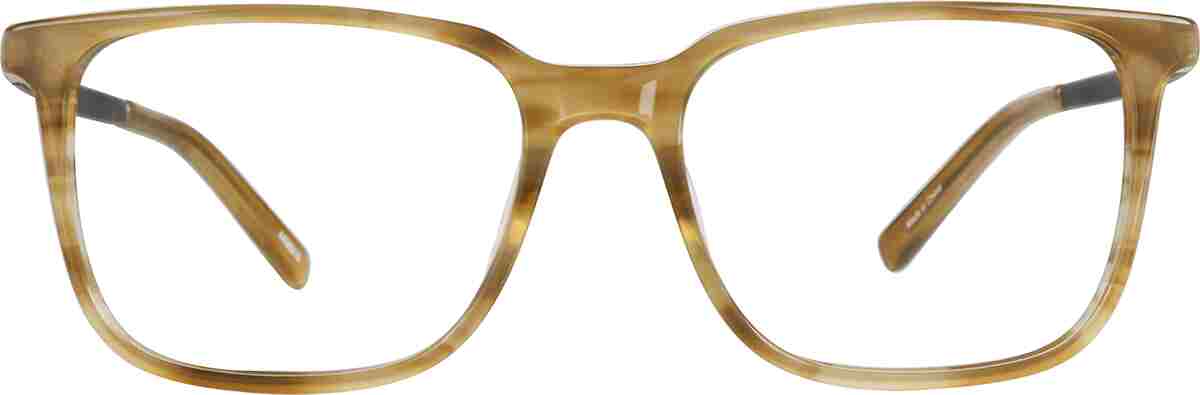 Caramel Square Glasses