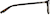 Side view of Square Glasses 4435225 in Tortoiseshell thumbnail