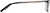 Side view of Rectangle Glasses 4435412 in Smoke thumbnail