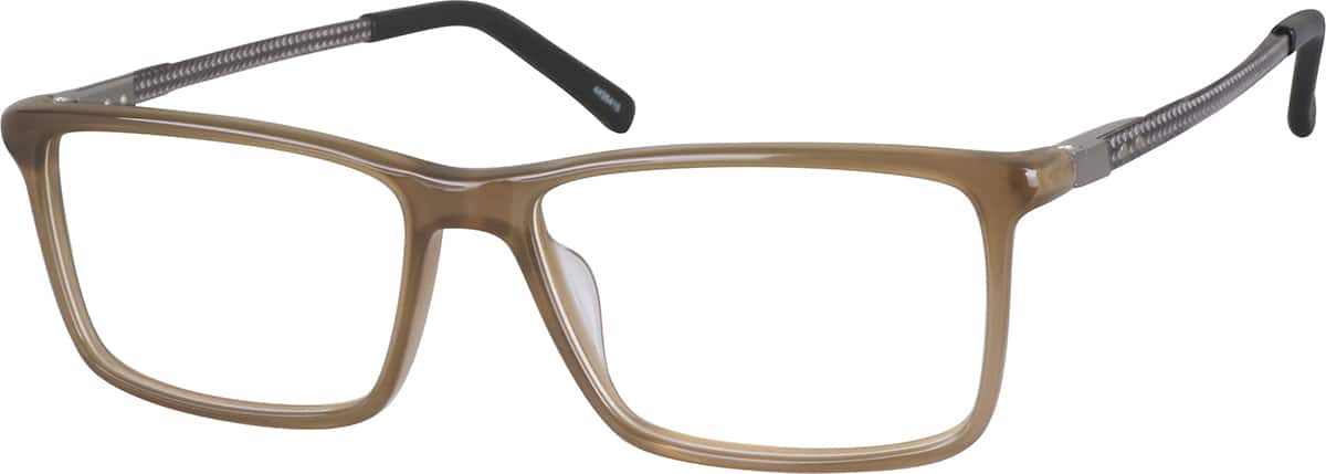 Blue Rectangle Glasses #4435416 | Zenni Optical Canada