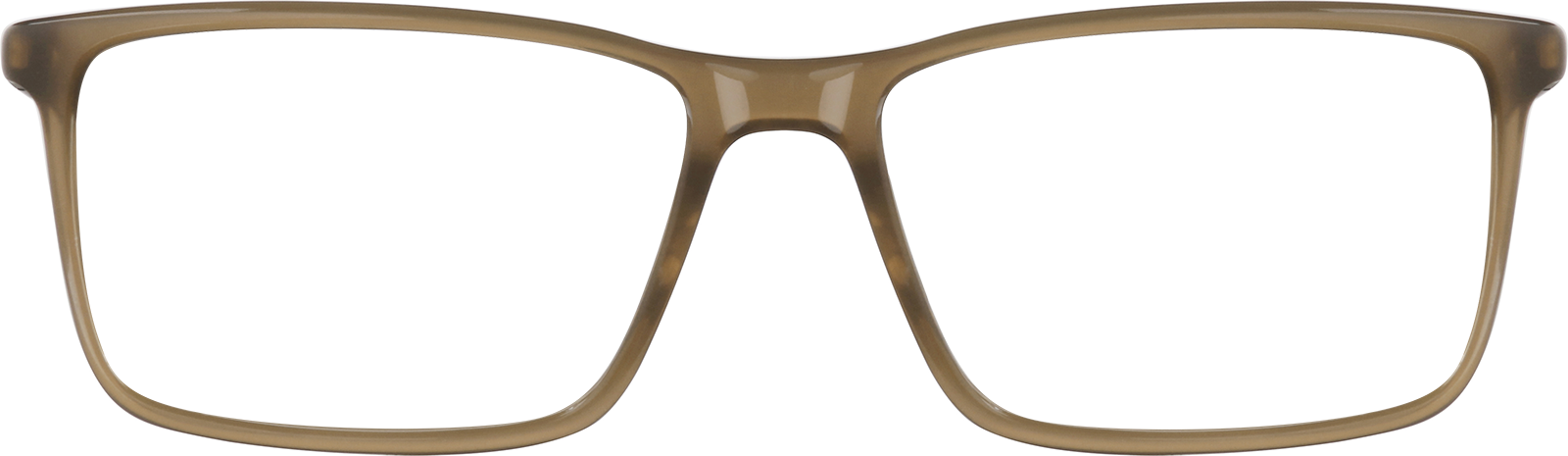 レンン Smoke Rectangle Glasses #4435412 | Zenni Optical