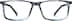 Rectangle Glasses 4435416 in Blue