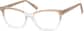 Angle view of Rectangle Glasses 4435715 in Fawn thumbnail
