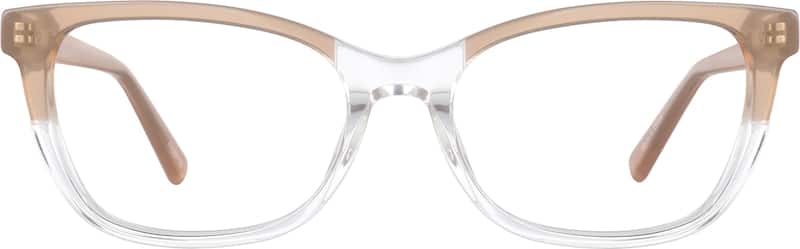 Fawn Rectangle Glasses 