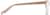 Side view of Rectangle Glasses 4435715 in Fawn thumbnail