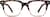 Front view of Square Glasses 4436025 in Tortoiseshell thumbnail