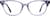 Front view of Cat-Eye Glasses 4436117 in Purple thumbnail