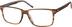 Rectangle Glasses 4436215 in Brown