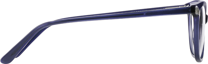 Blue Cat Eye Glasses 4436316
