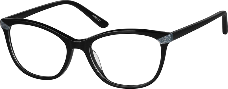 Blue Cat Eye Glasses 4436316