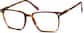 Angle view of Square Glasses 4436415 in Classic Tortoiseshell thumbnail