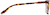 Side view of Square Glasses 4436415 in Classic Tortoiseshell thumbnail