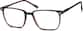 Angle view of Square Glasses 4436416 in Midnight thumbnail