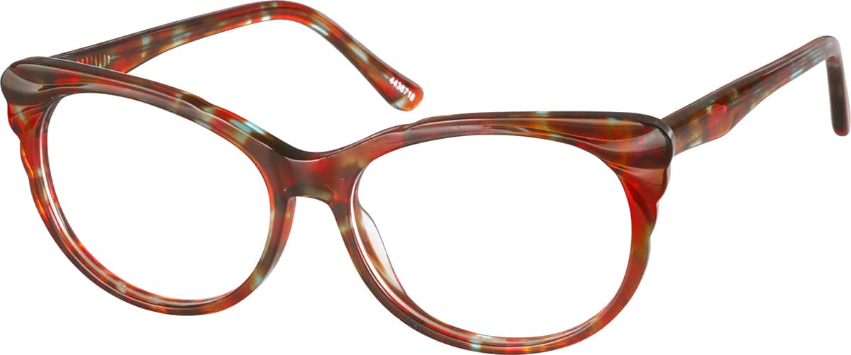 Red Oval Glasses #4436718 | Zenni Optical