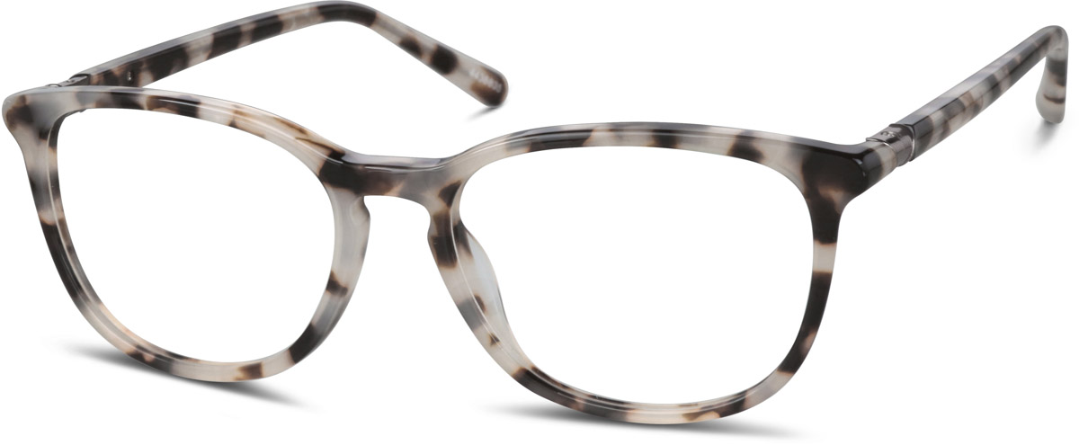 Pattern Oval Glasses 4436835