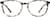 Front view of Oval Glasses 4436835 in Ivory Tortoiseshell thumbnail
