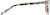 Side view of Oval Glasses 4436835 in Ivory Tortoiseshell thumbnail