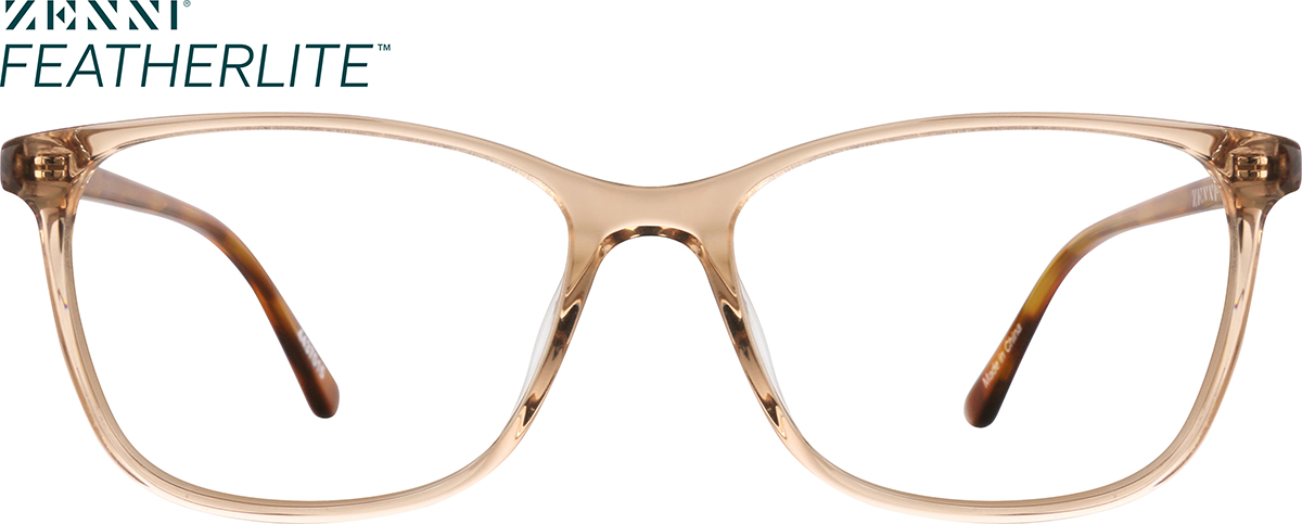 Brown Rectangle Glasses