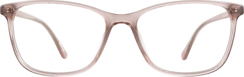 Blush Rectangle Glasses