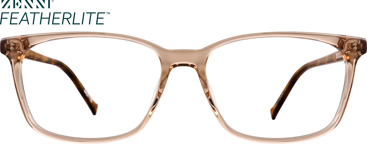 Brown Rectangle Glasses