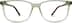 Rectangle Glasses 4437124 in Green